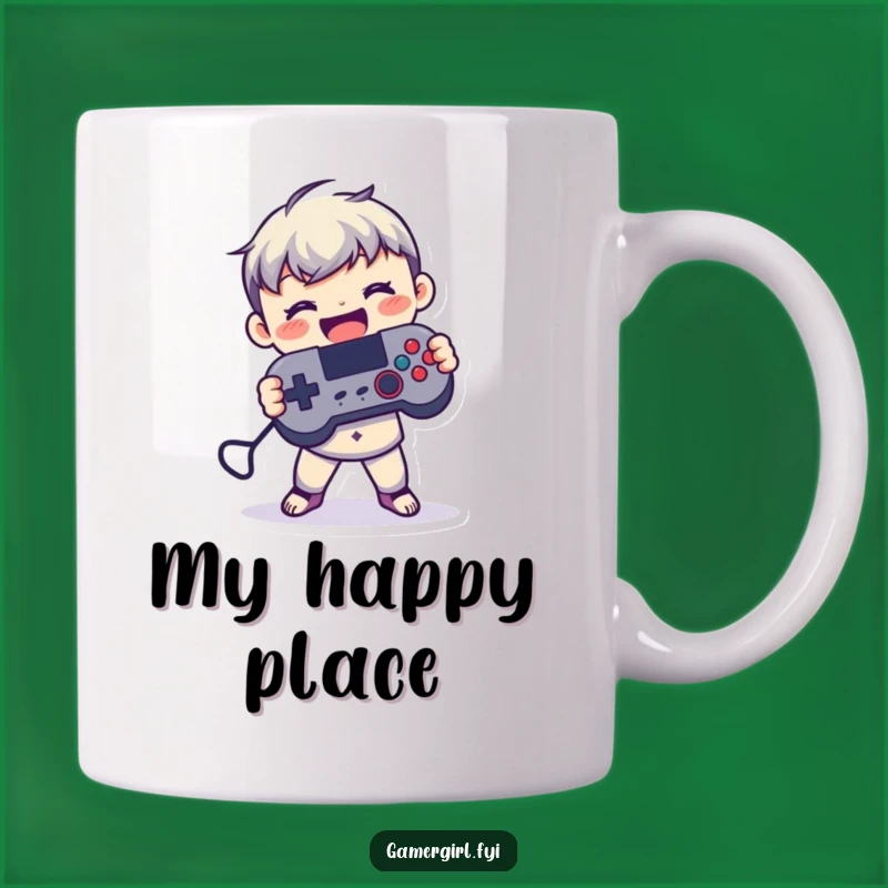 Funny Gamer Mug - Joyful Figure Controller Design for Perfect Gift